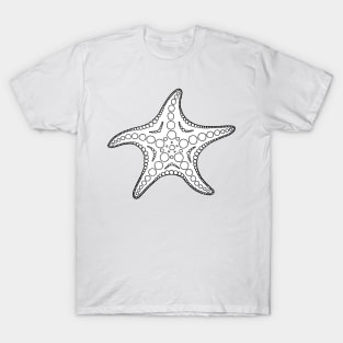 Starfish (black/white) T-Shirt